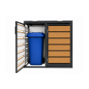 ZABUDOWA ŚMIETNIKOWA 2x120L kolor DREWNO